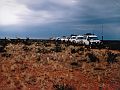 2003-Rain Approaching-Convoy at Totem2 Atomic Site-(Photo by Scott Hamilton)
